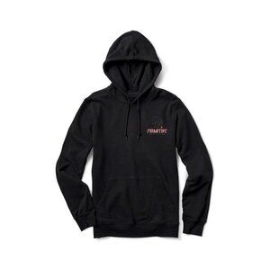 Primitive X Dragon Ball Super SSR GOKU Black Pullover Men's Hoodie rare Collab